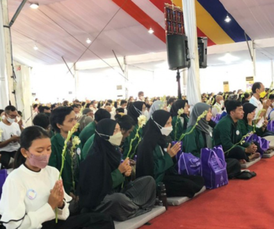 Mahasiswa UIN Yogyakarta Indonesia Tipitaka Chanting Sarat Nilai Moderasi Beragama